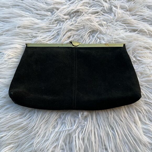Etra Vintage Leather Small Clutch Purse Wristlet - Picture 1 of 8